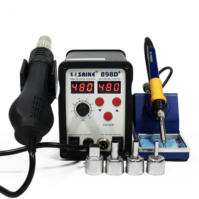 SAIKE 898D+ Hot air soldering station