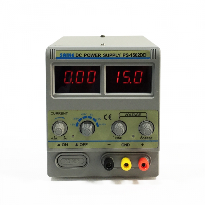 SAIKE 1502DD DC regulated power supply 15V 2A