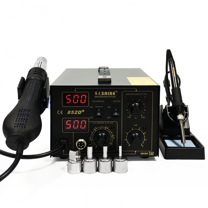 SAIKE 852D+ Hot air soldering station