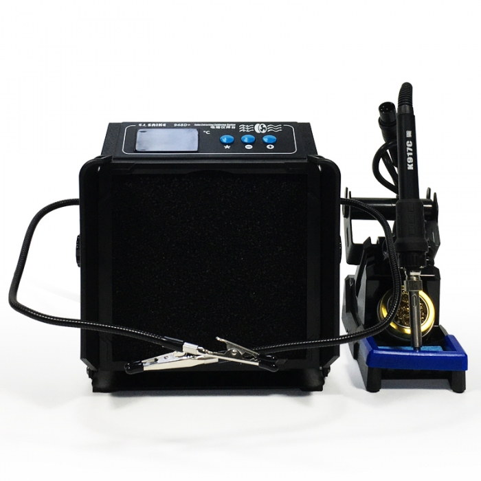 SAIKE 948D+ 110W Soldering station and Smoking apparatus with Universal clamp