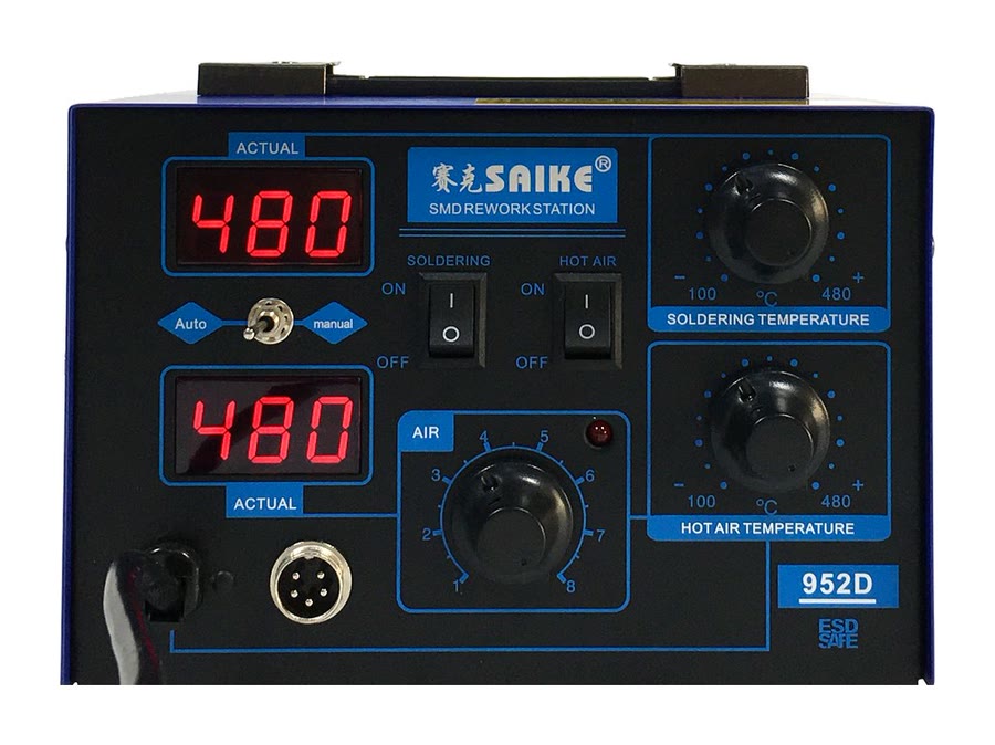 SAIKE 952D front panel and display controls